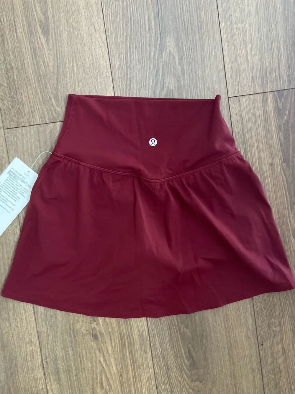 NWT Lululemon Align High-Rise Skirt Burgundy Bay